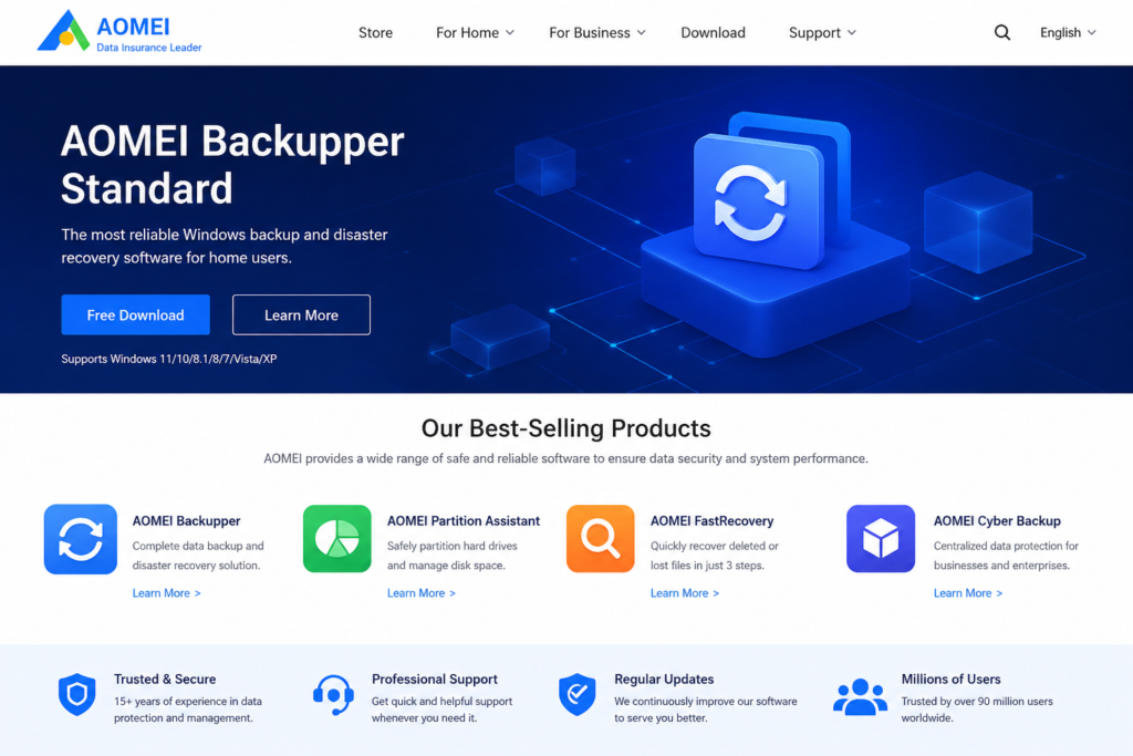 AOMEITech.com: A Trusted Source for Backup and Data Management Solutions